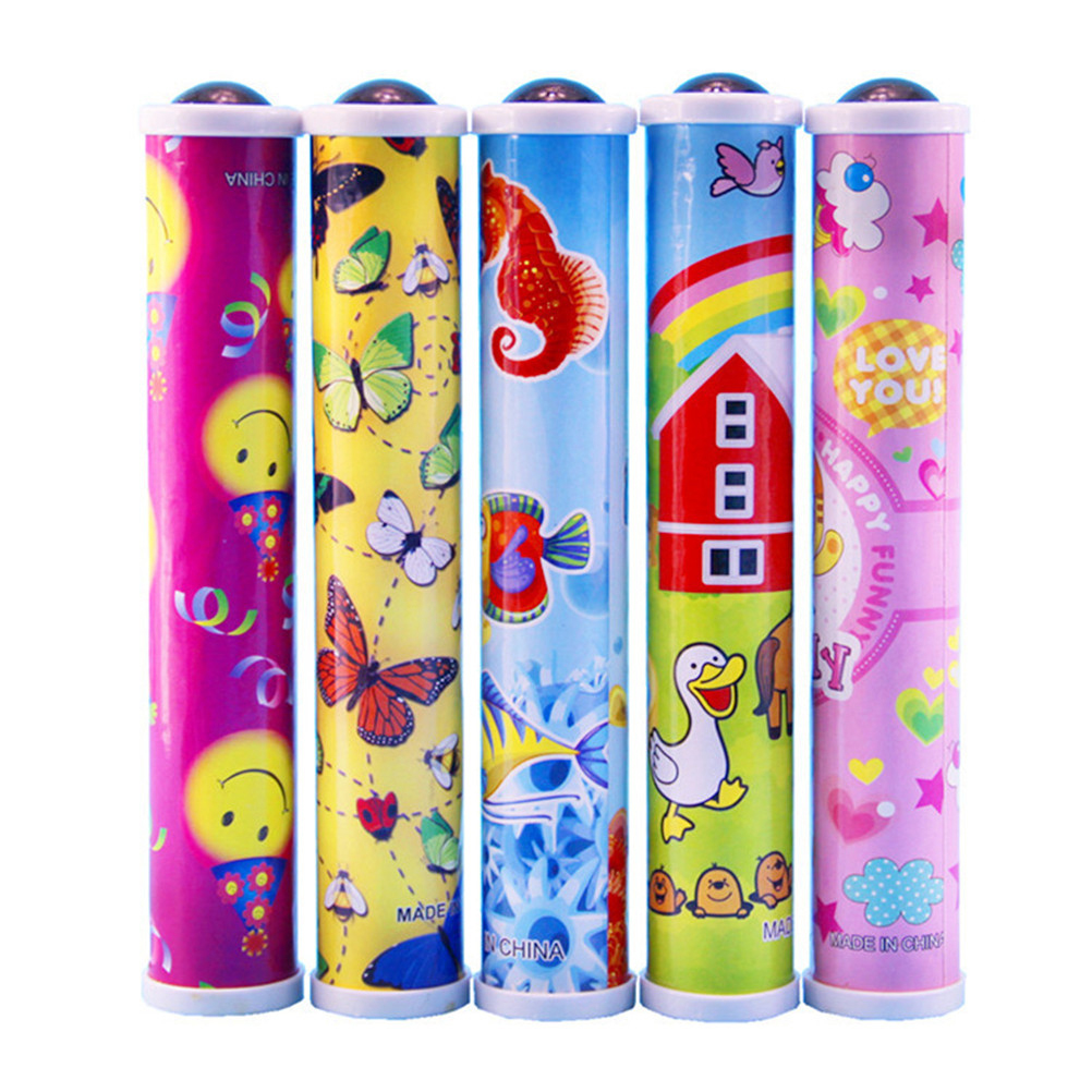 Cartoon 3D Caleidoscoop Fantasierijke Fancy Kleurrijke Wereld Magic Peuter Zintuiglijke Educatief Speelgoed Voor Kinderen Willekeurige Kleur