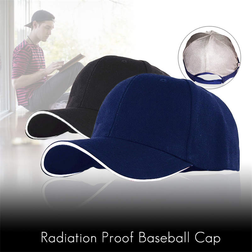 Mens Womens EMF Radiation Protection Baseball Cap Shielding Electromagnetic Hat