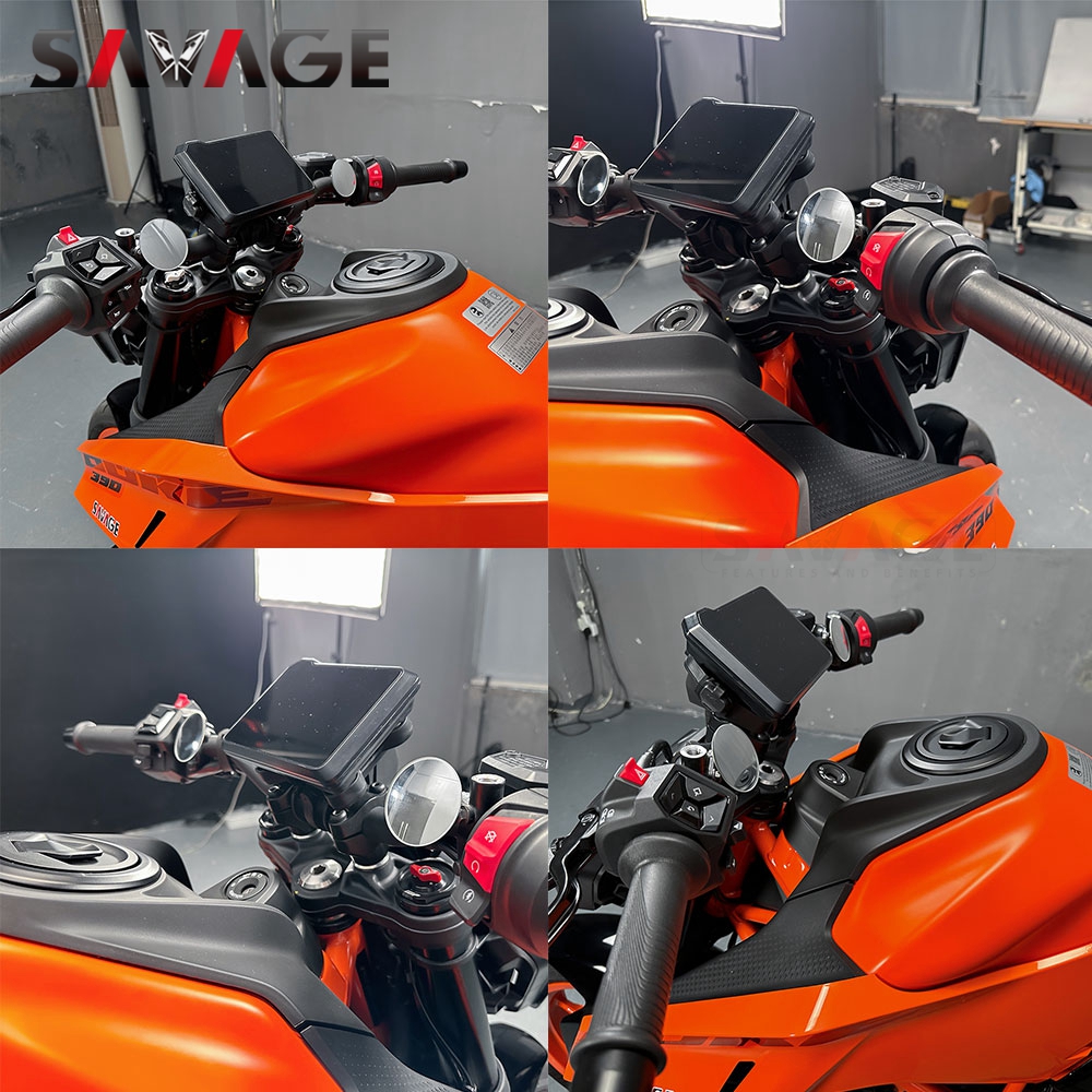 Voor 125 Duke 250 390 Duke 2025 2024 Randloze Bolle Verstelbare Dodehoekspiegel Achteruitkijkspiegel Zijspiegel Supermoto