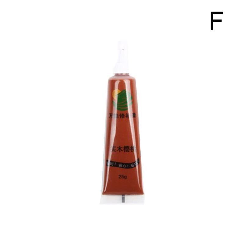25g Furniture Scratch Fast Remover Repair Paste Wooden Sewing Remover Home Fast Door Furniture Floor Scratch Pits Agent Scr L7A0: dark gray