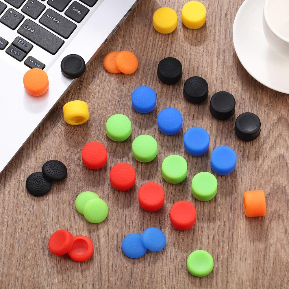 8pcs Gamepad Antislip Thumb Stick Grips Thumbsticks Joystick Cap For PS4/PS3/Switch Pro/Xbox one/360/Wii U/PS2 Controlle