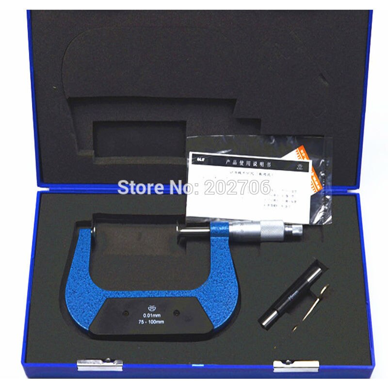 75-100mm Disk Type Micrometer Disk Micrometer