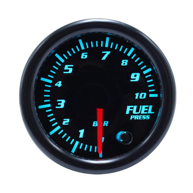 7 Color 2&quot; 52mm Tacometro RPM Meter LED Car Auto Tachometer Gauge Gauge Vacuum Car Meter Pointer Universal for Gasoline Motor: fuel press gauge