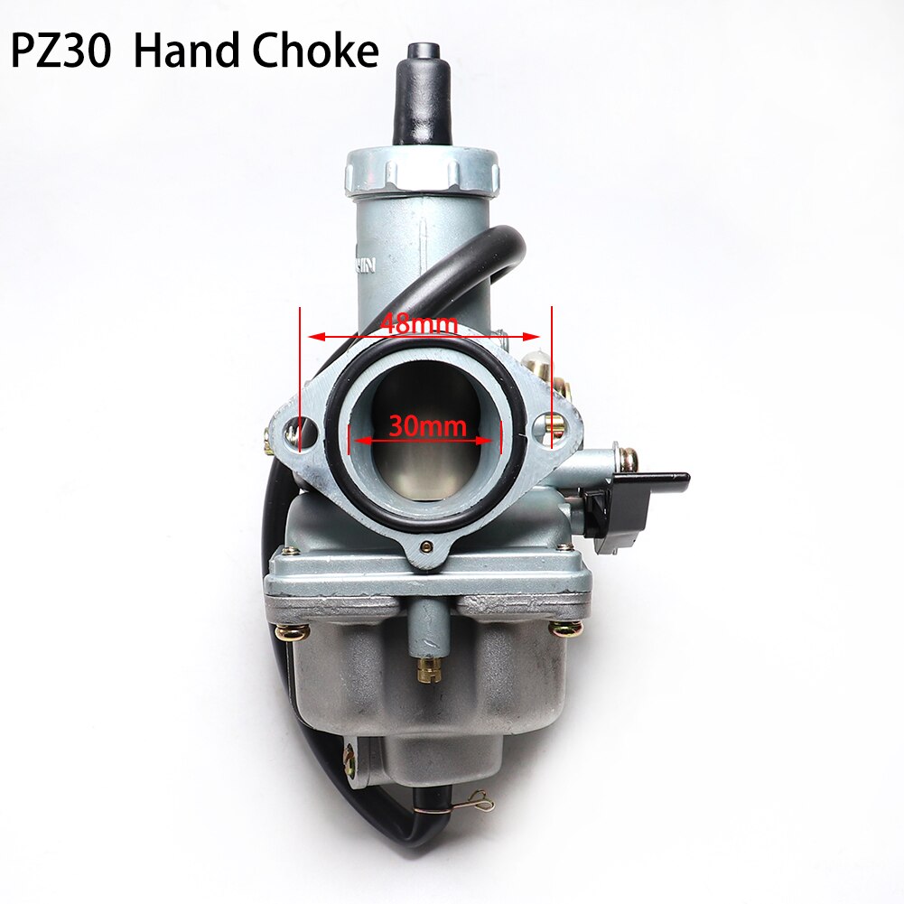 Carburador PZ30 para motocicleta TTR250 PZ30, 175CC/200CC/250CC, mano/PZ30