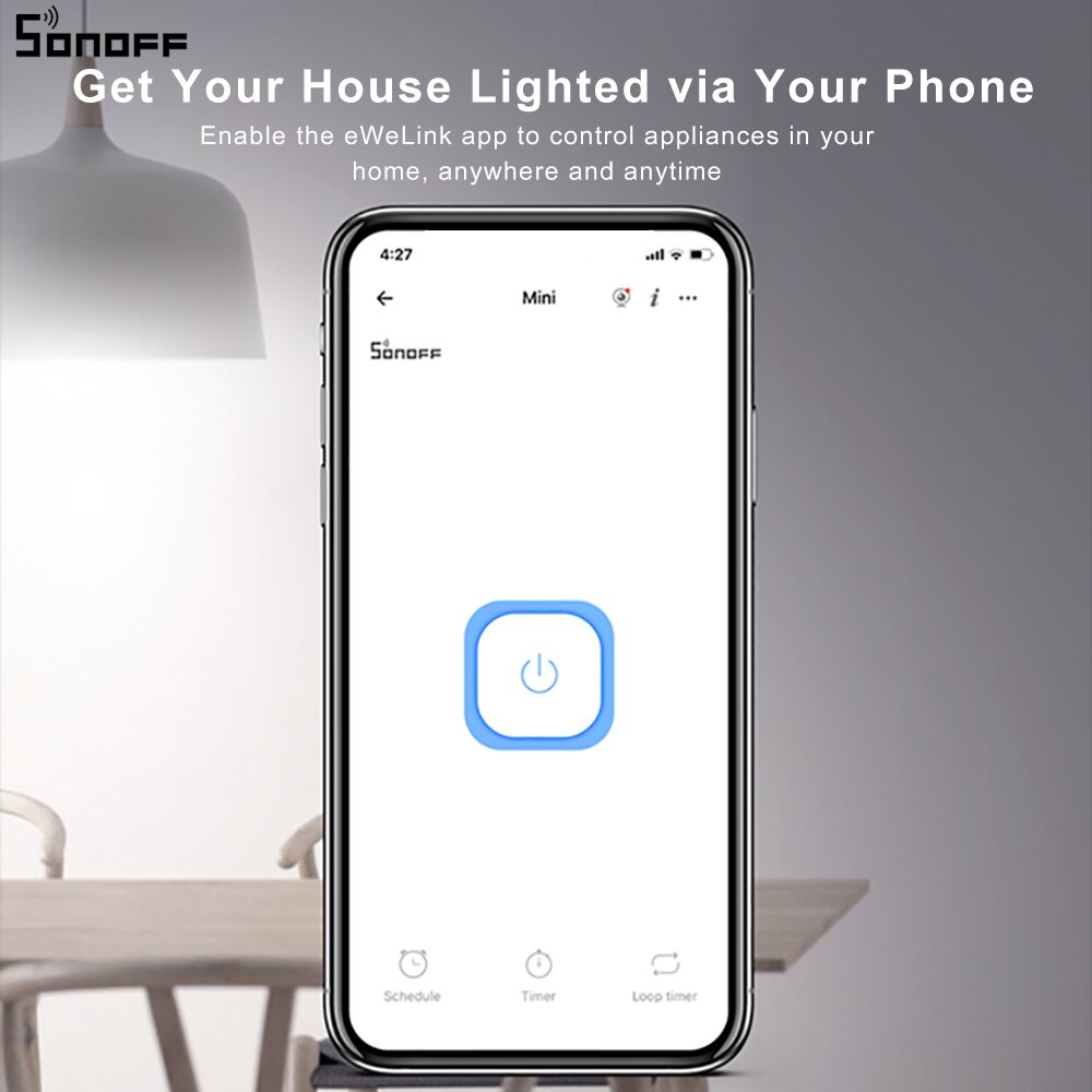 Sonoff Mini R2 Diy Wifi Schakelaar Twee Manier Smart Switch Kleine Body Timer Lichtschakelaar Afstandsbediening Module MINIR2 Voor alexa Google
