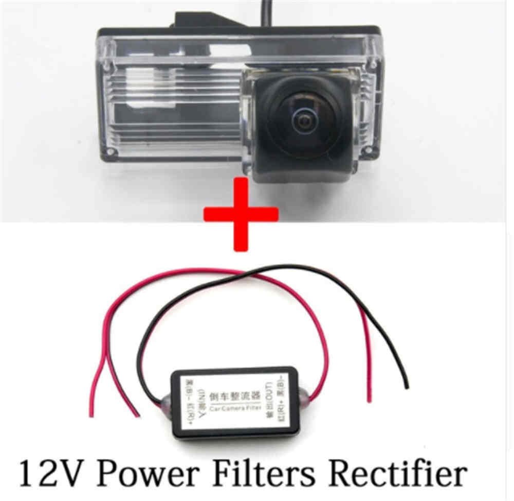 Reverse Canera 1080P Fisheye Car Rear view Camera for Toyota land Cruiser 200 LC200 2000 Toyota Reiz Car Camera: Camera with filter