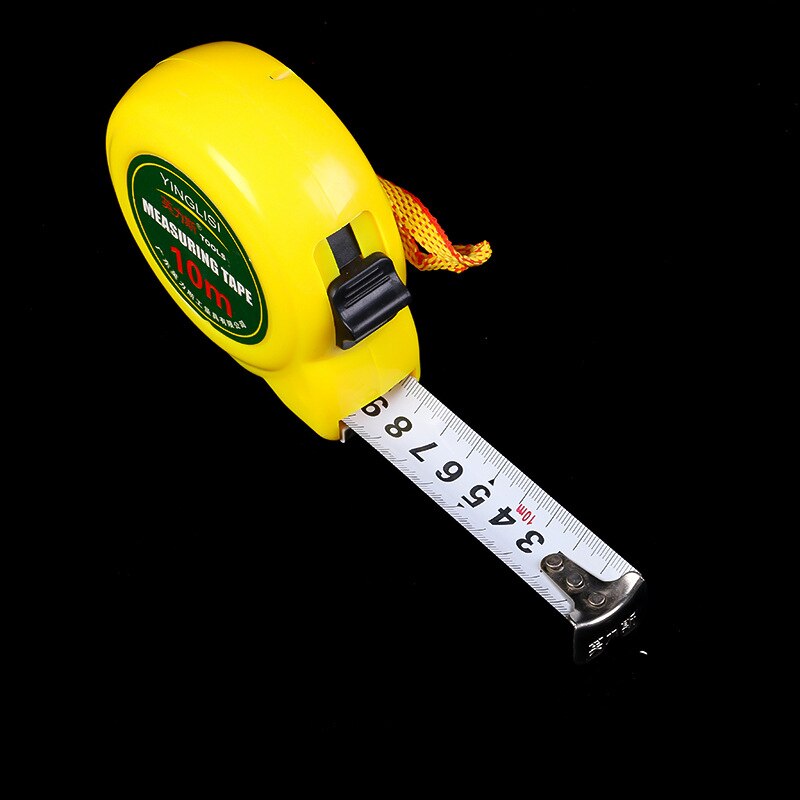 2M-10M Precise Measuring Tape Woodworking Tools High Weasteel Steel Tape Measures Resistant Engineering Measuring Hand Tool 1pcs