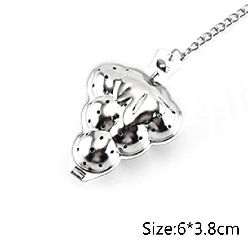 1PC Tea Infuser Coffee Stainless Steel Kitchen Gadget Tea Strainer Spice Filter Diffuser Kitchen Tools Popular Herb: 3