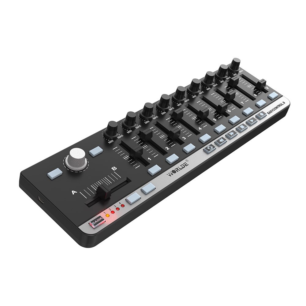 EasyControl.9 Draagbare Mini Usb 9 Slim-Line Controle Midi Controller