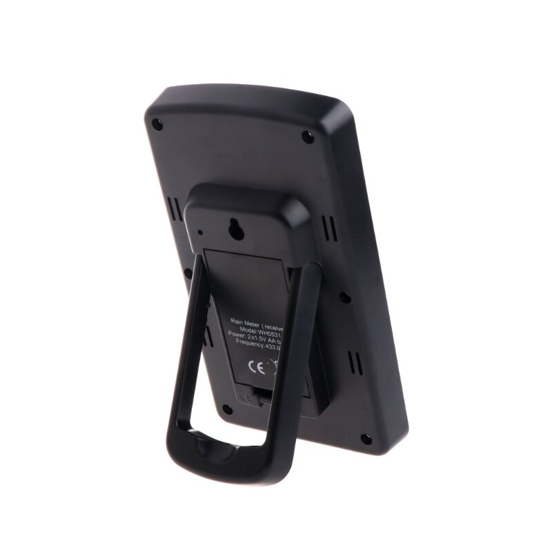 Wireless Rain Meter Gauge Weather Station indoor/outdoor temperature Recorder