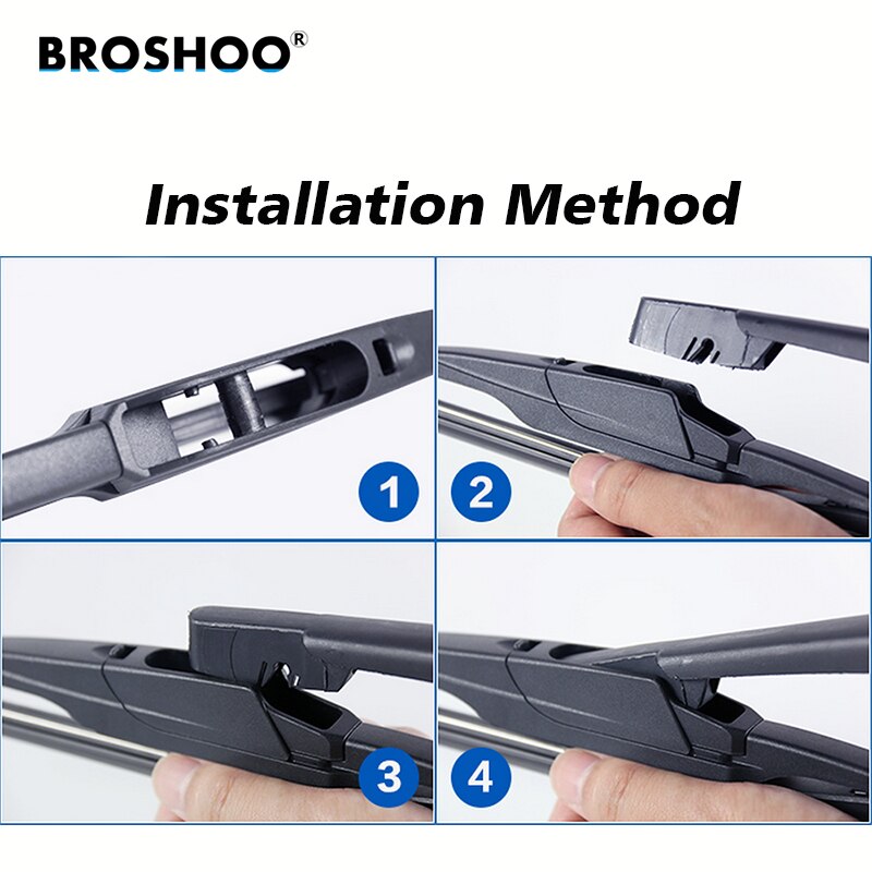 Broshoo Auto Achter Wisserbladen Terug Ruitenwisser Arm Voor Byd F0 Hatchback -) 305 Mm, voorruit Auto Styling