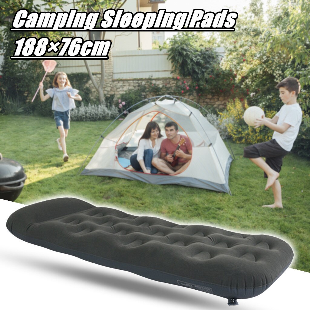 Camping Sleeping Pad Inflatable Travel Backpack Air Mattress Outdoor portable ultralight camping sleeping mat with pillow