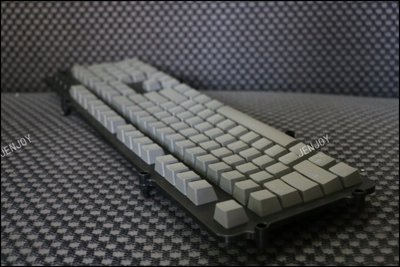 Teclas PBT 104-87-84 teclas retroiluminadas de doble disparo para teclado mecánico Cherry MX amarillo: Gris