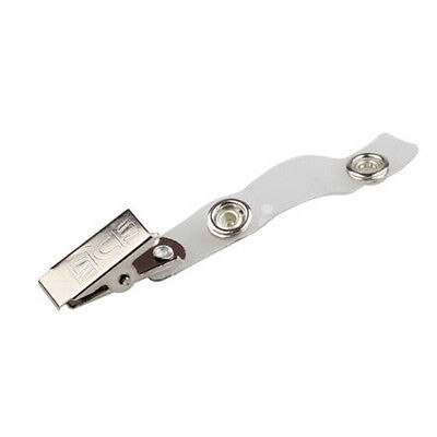 Cordón Clip 10 Uds ID Badge Lanyard tarjeta clave titular Metal insignia nombre etiqueta