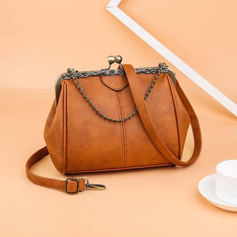 Vintage Zachte Pu Lederen Dames Handtas Vrouwelijke Tassen Schoudertas Messenger Crossbody Tassen Voor Vrouwen Portemonnees