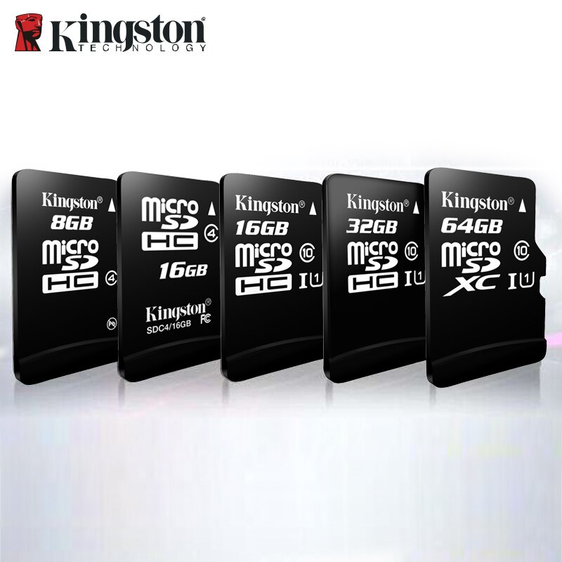 100% Original Kingston micro sd 128gb 64gb memory card 16 cartao de memoria sdhc 32gb class 10 cartes with Adapter