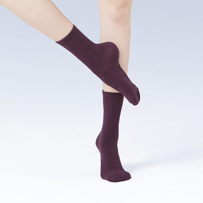 Women Modern Dance Socks Non-slip Dance Socks Classical Jazz Dance Practice socks Men Yoga Mid Tube Socks