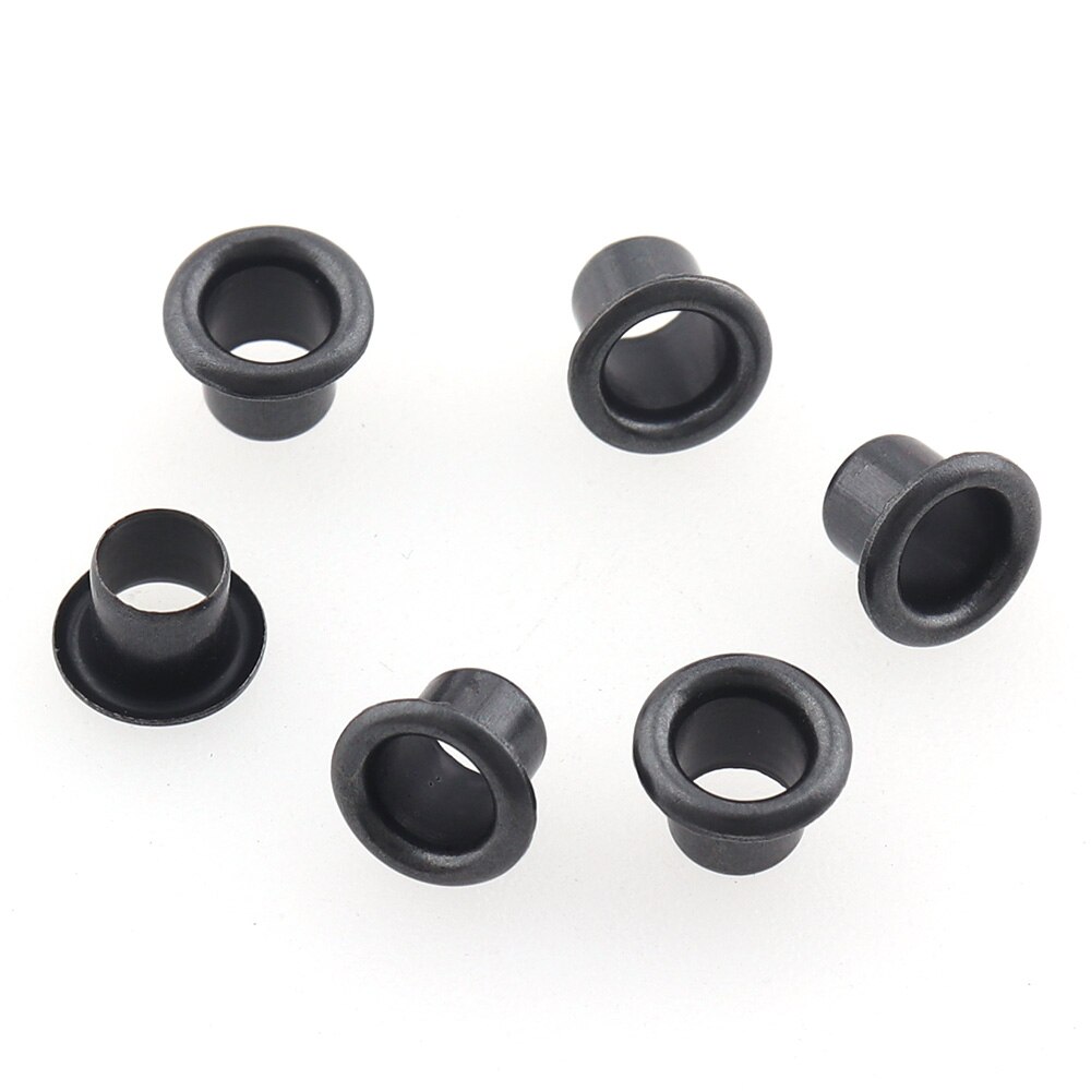 500 stücke Metall Ösen Scrapbooking 4mm Innen für Leder Handwerk DIY Puppe Gürtel Schnallen Schuhe NäHenne Zubehör Handgemachte Teile