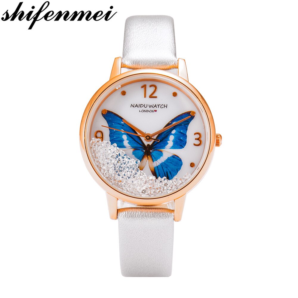 Shifenmei dameshorloge roségoud dames mesh riem ultradunne montre femme relojes para mujer luxe polshorloges: S1117-2