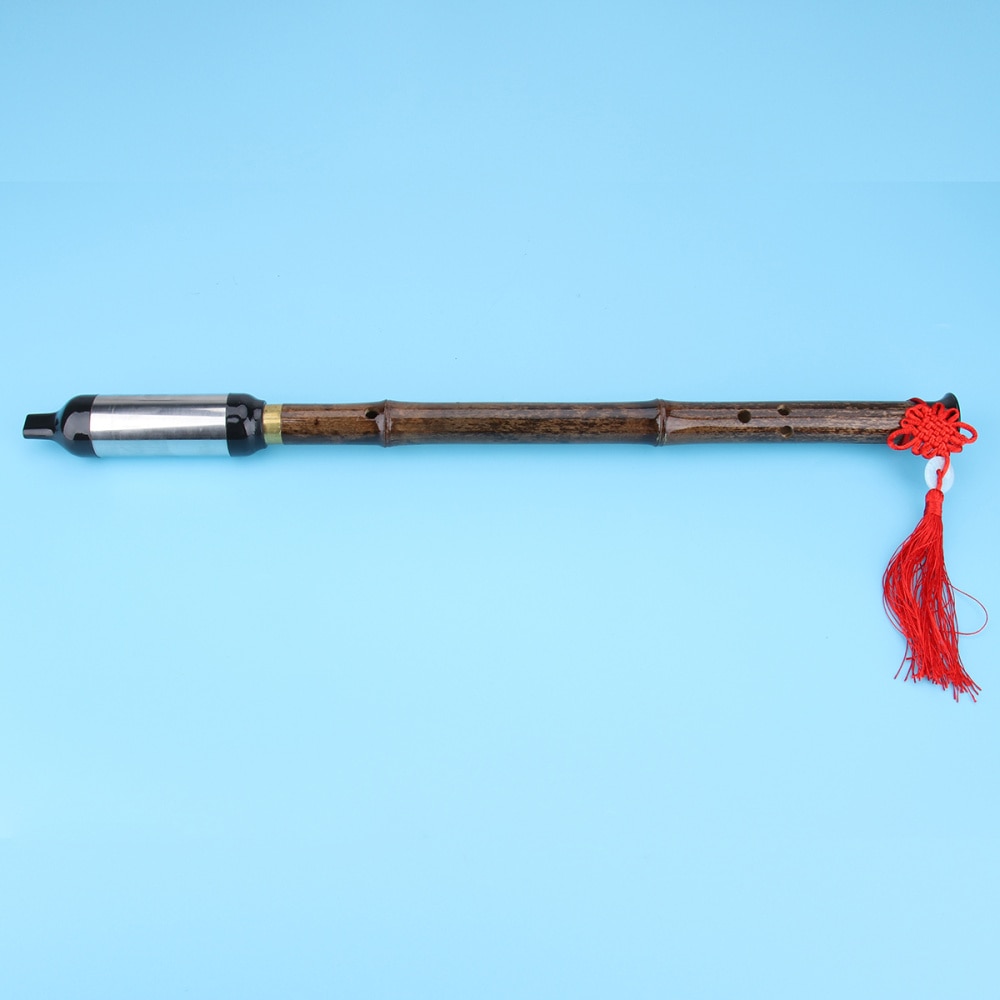 Traditionele Chinese Muziekinstrument Paars Bamboe Fluit Dizi In G Sleutel