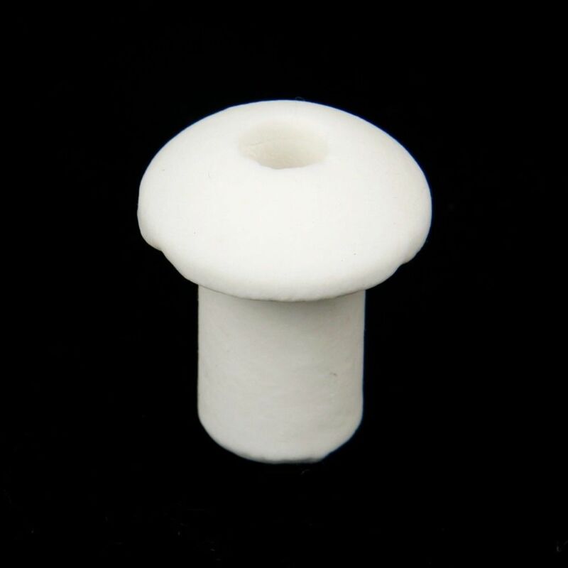 7Pcs Olie Lamp Lont Houder Porselein Houders Torch Wijn Fles Olie Kaars Brander Kachel Katoenen Lont Lamp Fiber Glas kerosine Lont
