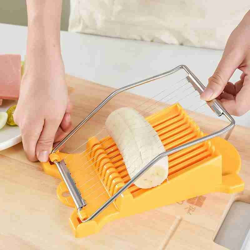 Manual Slicers Kitchen Tools Luncheon Meat Ham And Accessories Tool Slice Fruit Cutter Evenly Vegetable Dividing Manual Gad O7M4