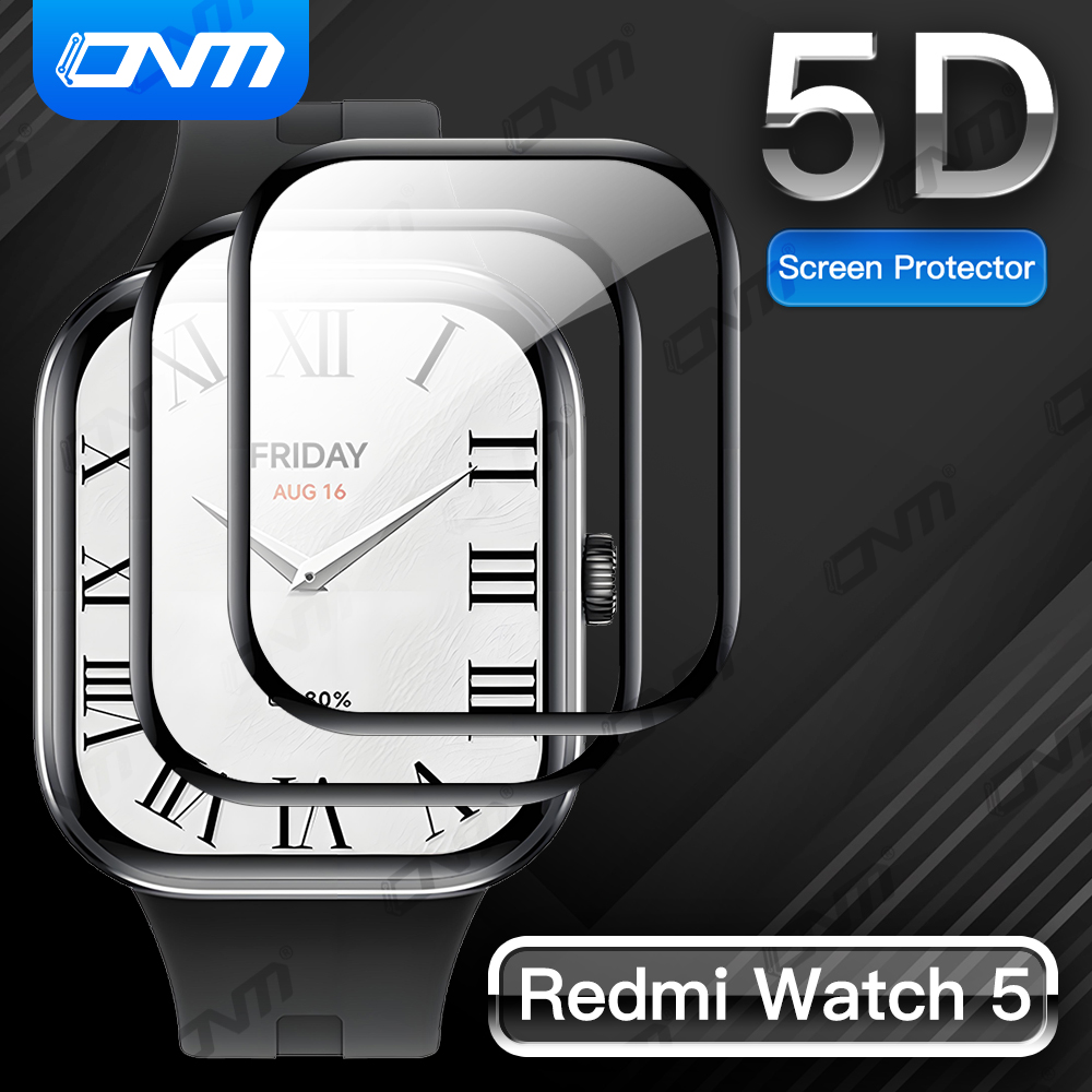 Screenprotector voor Xiaomi Redmi Watch 5 HD Antikras Volledige dekking Beschermfolie Screenprotector Accessoires (geen glas)