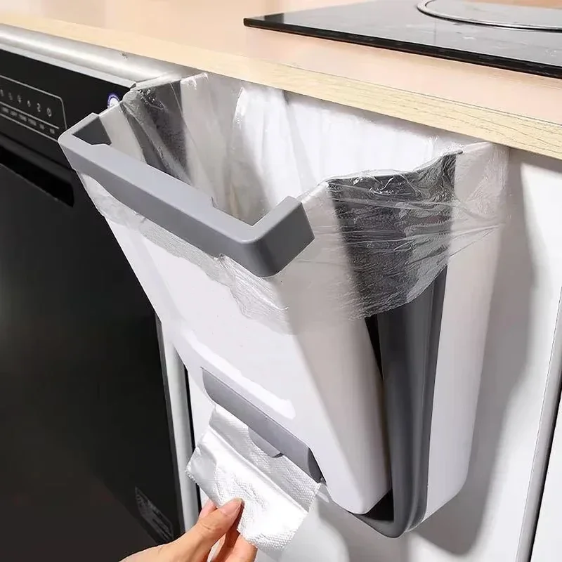 Camping Auto-accessoire Opvouwbare prullenbak Materiaal met grote capaciteit schoon te maken voor camper Thuis Auto Keuken