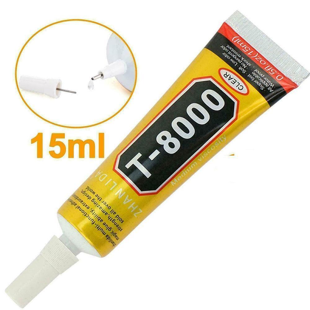 Mobile Phone Repair Adhesive T8000 Glue 15ml Super Phone Tablet Adhesive Repair Mobile Sealant Screen I9D6