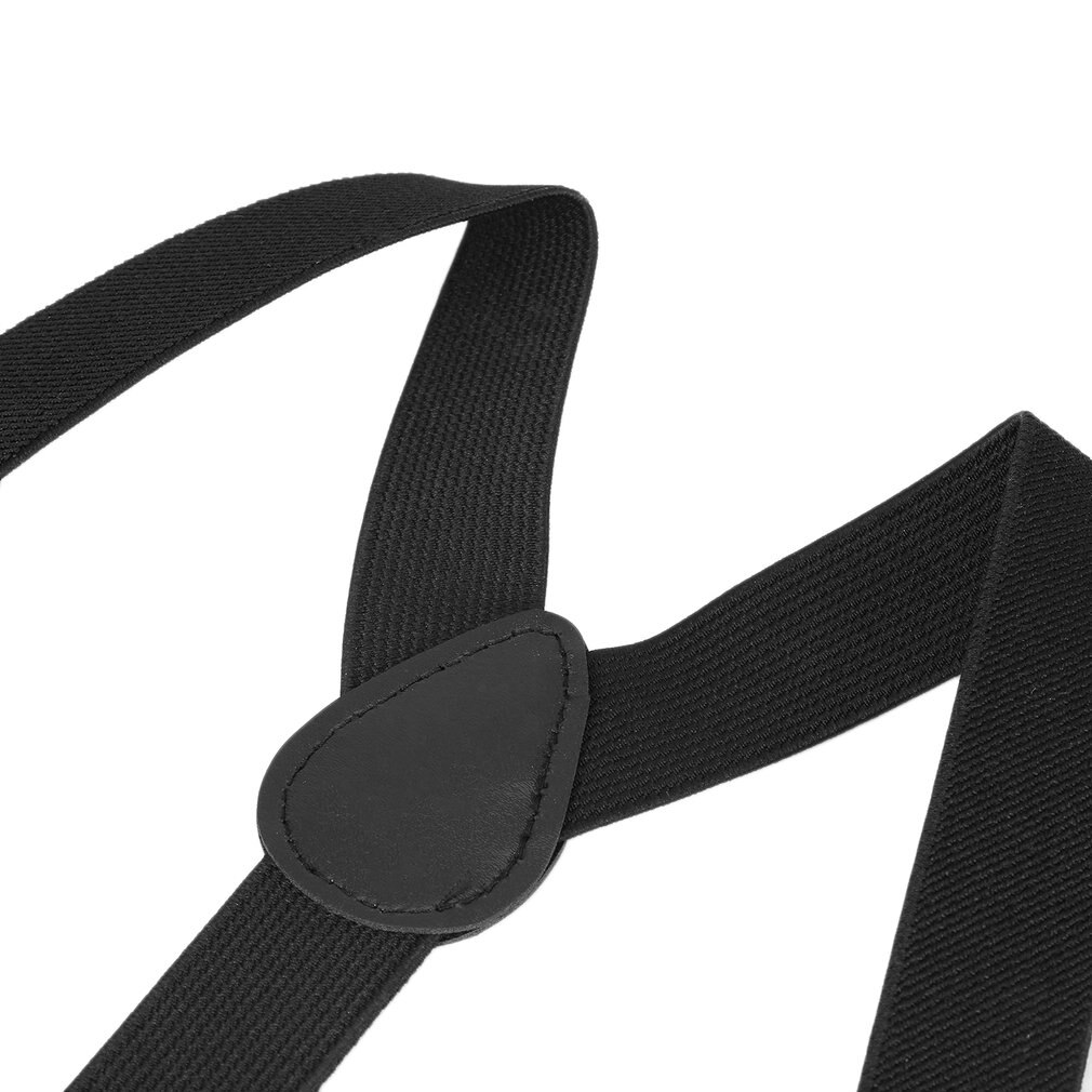 Brace Clip-on Belt Adjustable for Men Women Pants Braces Straps Fully Elastic Y-back Suspender Belt Unisex