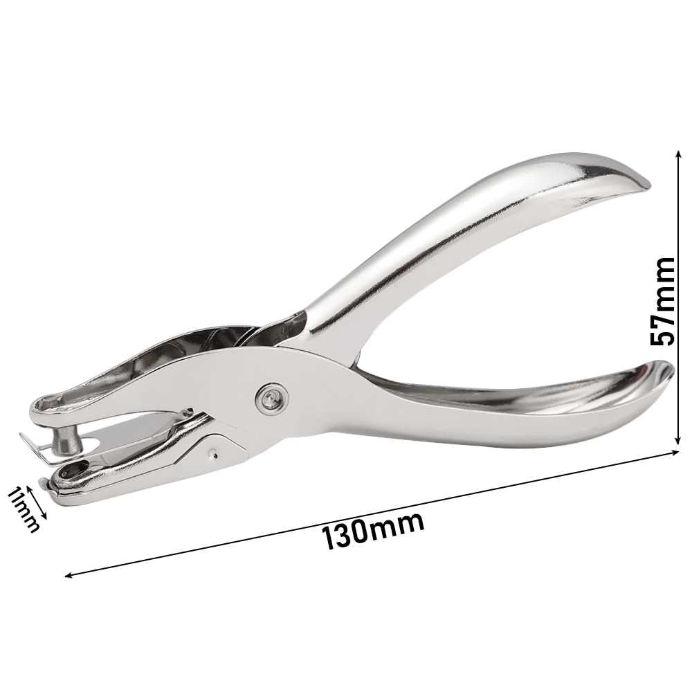 1PC Hand Punches Bookbinding Puncher 6MM Metal Single Hole DIY Round Shape Holes Binding Supply Scrapbooking Puncher
