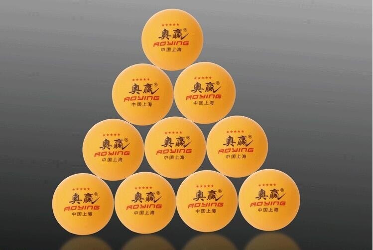 10 stk/mye bordtennisballer 3- stjerners 40mm sportsping pongballer leker bhd 2