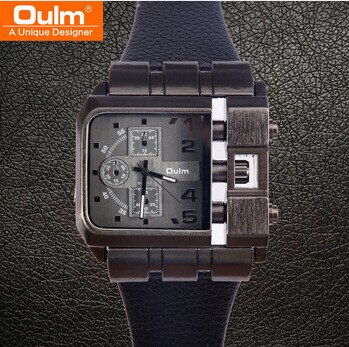 Aoulm/3364 Toevallige Enkele Beweging Riem Horloge Export Quartz Horloge: WHITE