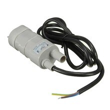 12V Electric High Flow Water Pump 600L/H Submersible Camper Caravan Motorhome Fountain Pumps Connect The Plastic Pipe