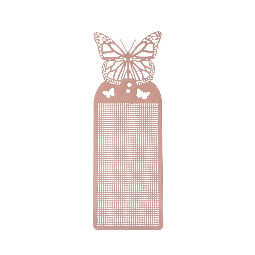 1 Pc Vlinder Uil Diy Craft Kruissteek Bookmark Metalen Zilveren Gouden Handwerken Borduren Ambachten Geteld Cross-Stitching: Butterlfy Rose Gold