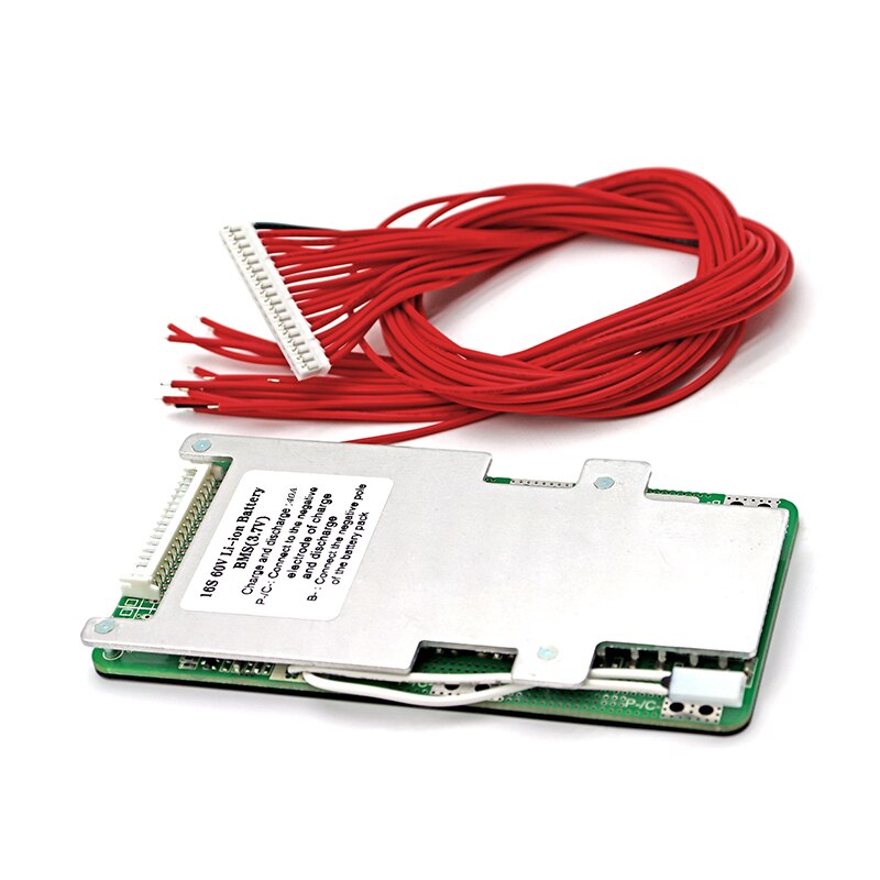 16s 60v 40a litium polymer batteri bms 3.7v samme havn pcm 60v 20ah 30ah 40ah 60ah li-ion batteripakke balansebeskyttelseskort