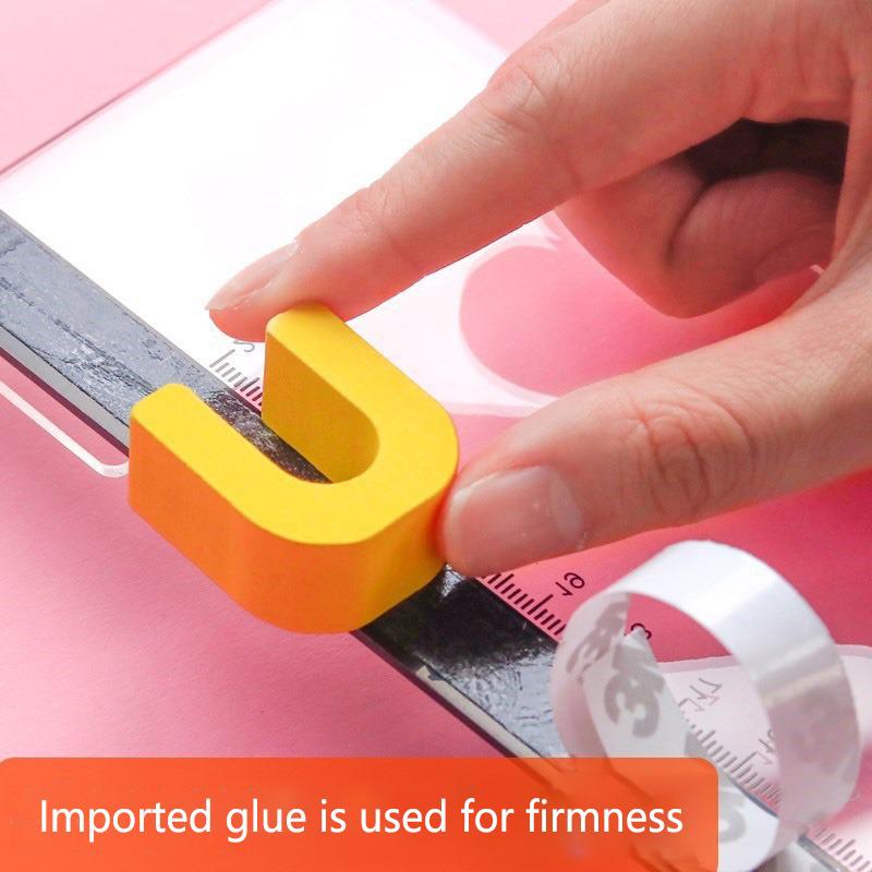 Acrylic Monitor Message Memo Board for Sticky Note Transparent Name Card Phone Holder Desktop Plastic Holder Stationery