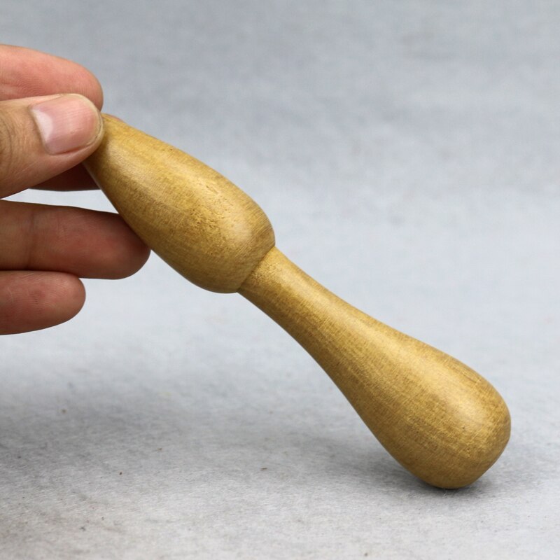 Meridiaan Yoga Stok Body Massager Maag Terug Taille Nek Been Massage Stok Houten Roller Massage Hamer: C