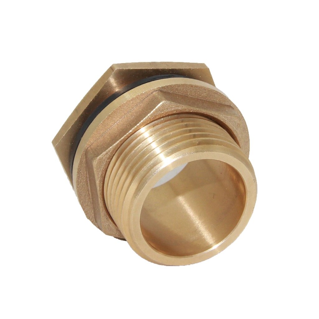 1'' Male Thread Brass Connector Washing Machine Outlet Hose Tube Connector Adapter