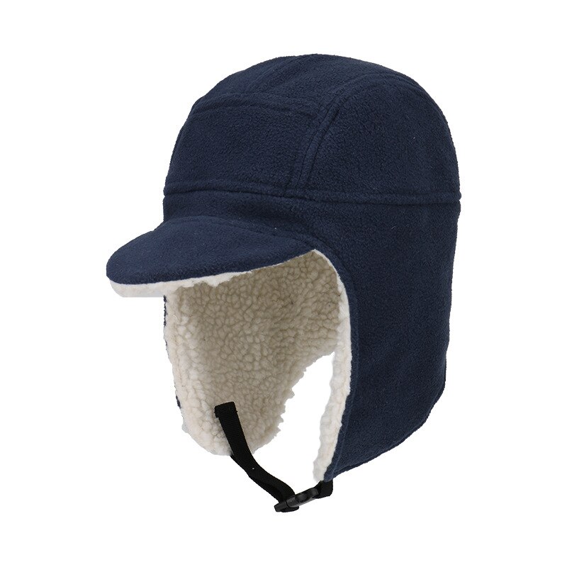 Gorro polar forrado de Sherpa para hombre y mujer, gorro de esquí cálido con solapas grandes, a prueba de viento, para montañismo, novedad de: 6
