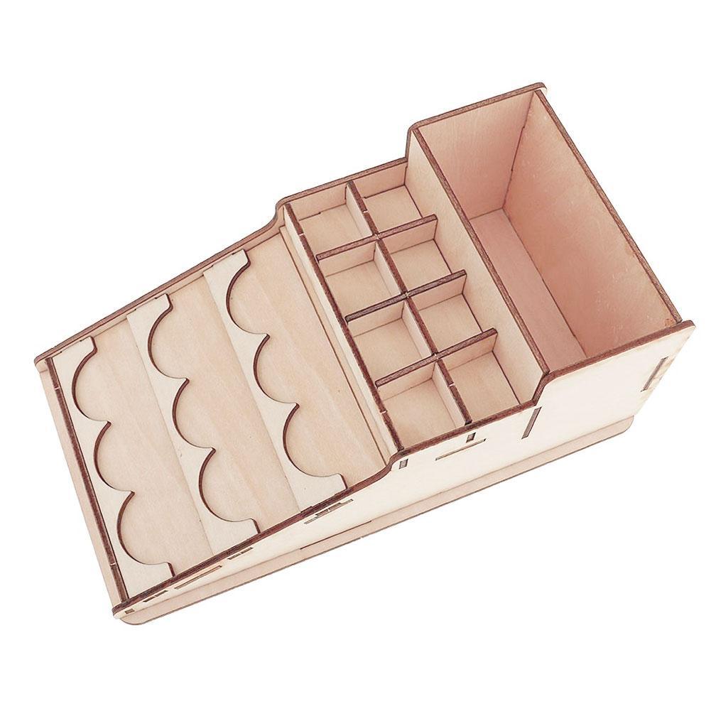Estante Modular de madera para pintura en , contenedor multifunción de almacenamiento de herramientas, soporte organizador, D9X9,