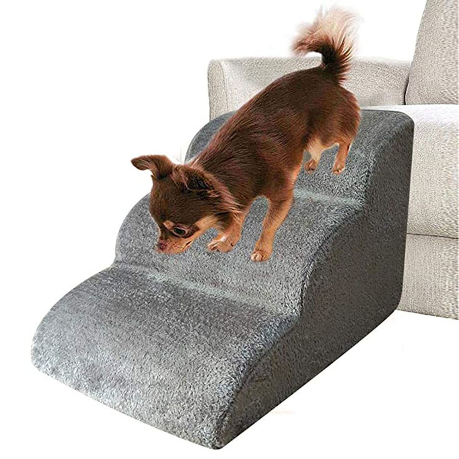 Escalones grandes para interior y exterior para mascotas, escalera para perros, rampa para perros, sofá cama, escalera para perros y gatos: Default Title