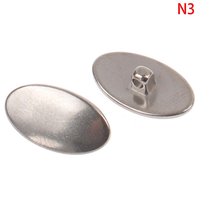 Metall neseputer titanium legering briller nese pads briller nese pads melon frø vanndråper runde briller tilbehør  gh882: N3