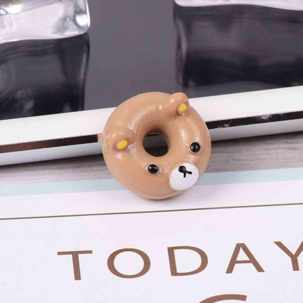 Donut Ergänzungen Charms für Schleim DIY Candy Polymer Füllstoff Hinaus Schleim Zubehör Spielzeug Lizun Modellierung Ton Kit für Kinder