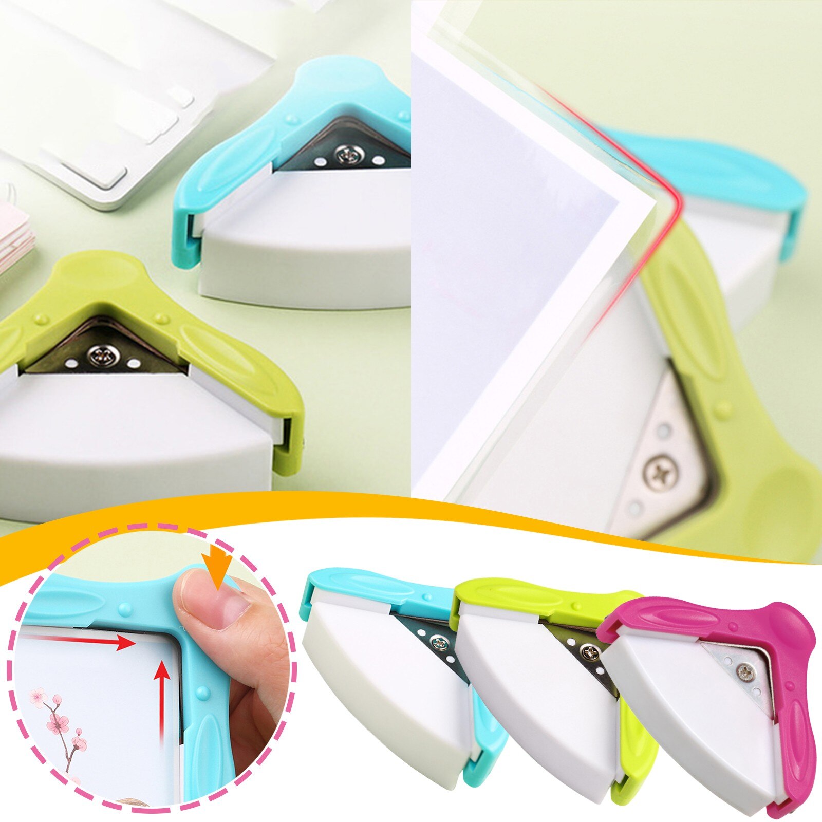 Scrapbooking Diy Circle Cutters R5 Original Corner Chamferer Fillet 5mm Cutter For Paper Craft Laminate Diy Circle Cutters