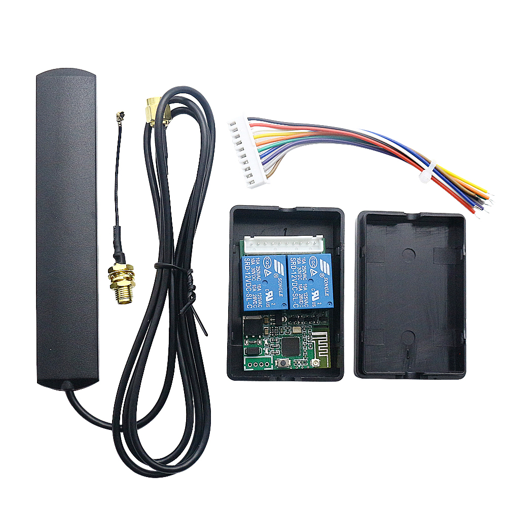 DC12v Bluetooth relay module car electric bicycle remote control modification induction proximity switch access control: Default Title