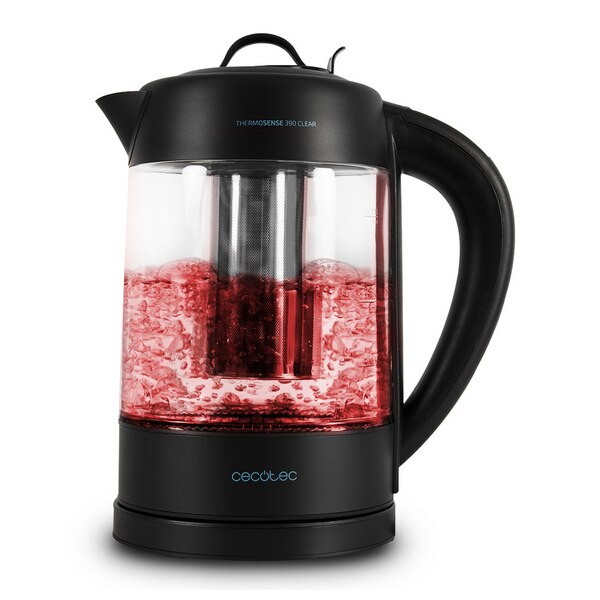 Hervidor de agua y tetera eléctrica Cecotec ThermoSense 390 Clear 2200W 1,7 L