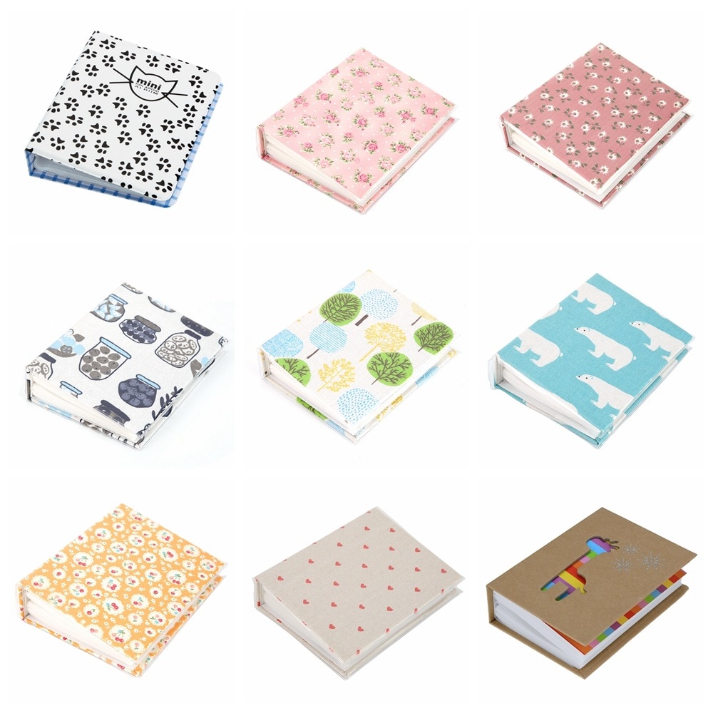 6 pouces 100 feuilles Album Photo cadre de rangement Photo bande dessinée insérer Page Scrapbooking Photo étui maison famille enfants Album Photo