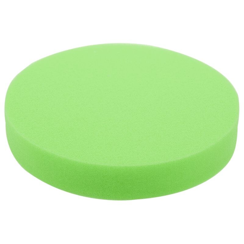 6 Inch 150Mm Zachte Platte Spons Buffer Polijsten Pad Kit Voor Auto Polijstmachine Kleur: Groen