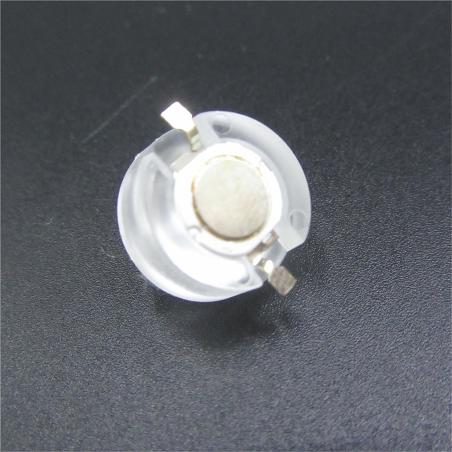 10 stk 13mm mini ir-linse 15 30 45 60 90 100 grad behøver ikke holder til 1w 3w 5w høj effekt leddiode konveks reflektor kollimator